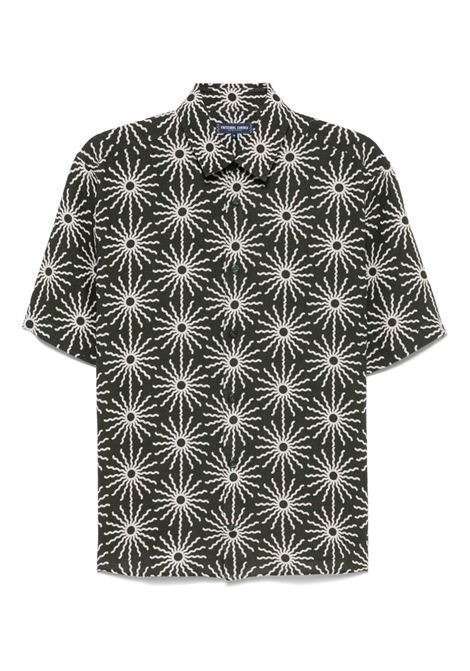Green Castro shirt Frescobol carioca - men